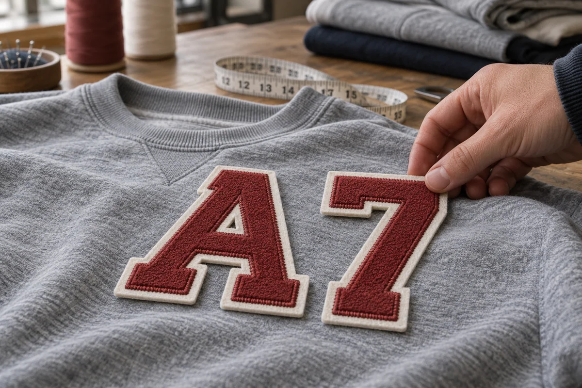Embroidered Letter & Number Patches Supplier in UAE