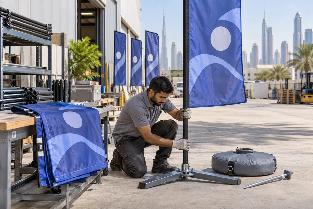 Poles & accessories Supplier UAE