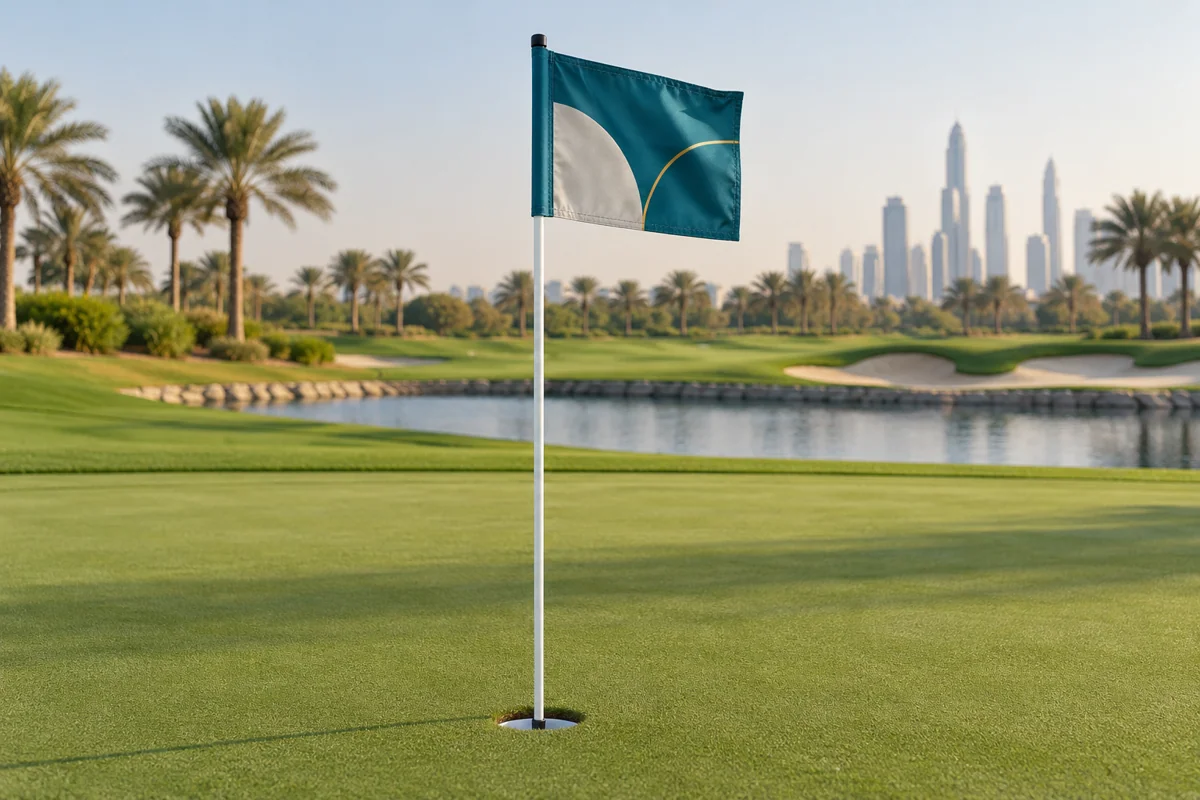 Custom Golf Flags Supplier UAE