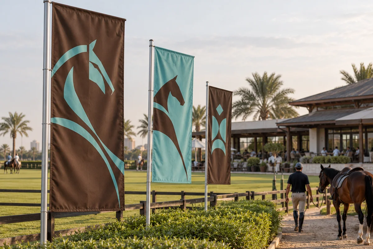Equestrian, Showjumping & Polo Event Flags Supplier in UAE