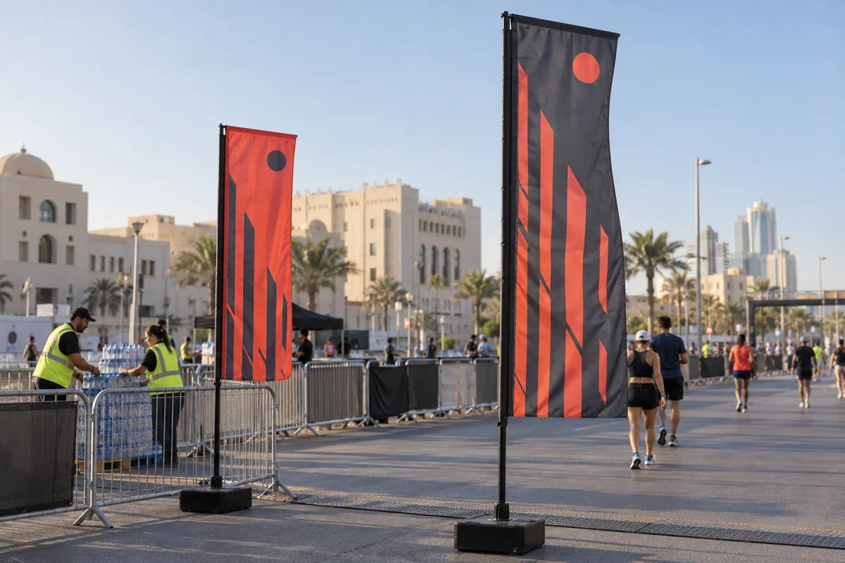 Race Start & Finish Flags Supplier in UAE