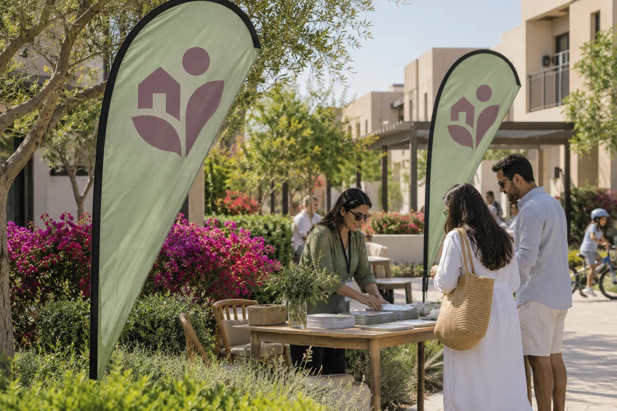 Residential Community Flags Supplier in UAE