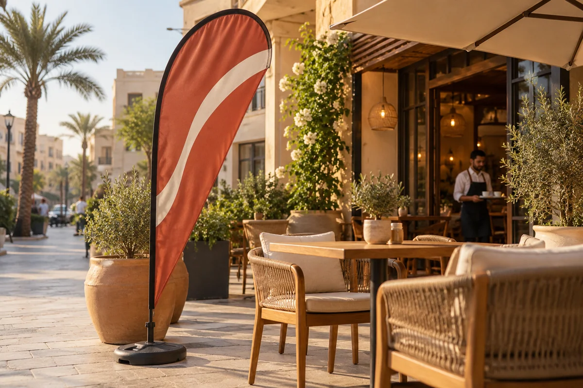 Restaurant, Café & Catering Flags Supplier in UAE